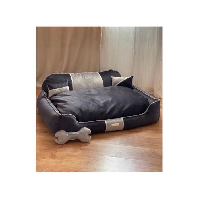 Canapé chien et chat velours pour un maximum de confort - 105cmx75cmx25cm