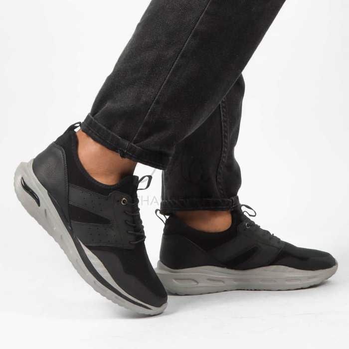 Apex - Baskets Hommes confortables en Noir