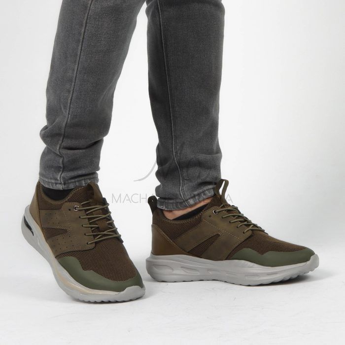 Apex - Baskets Hommes confortables en Vert