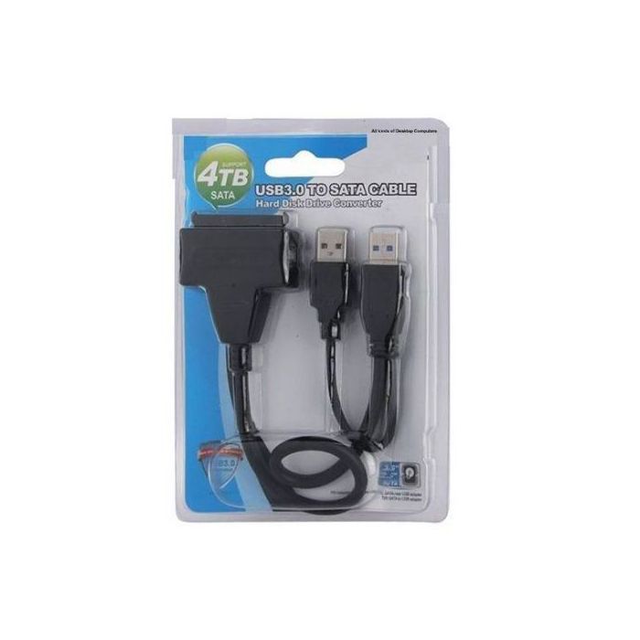 Câble SATA  HDD Usb 3.0 vers Hard Disk Drive Converter Adaptateur USB vers SATA