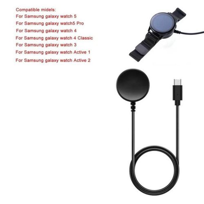 Câble de chargement Type-C Pour Samsung Galaxy watch