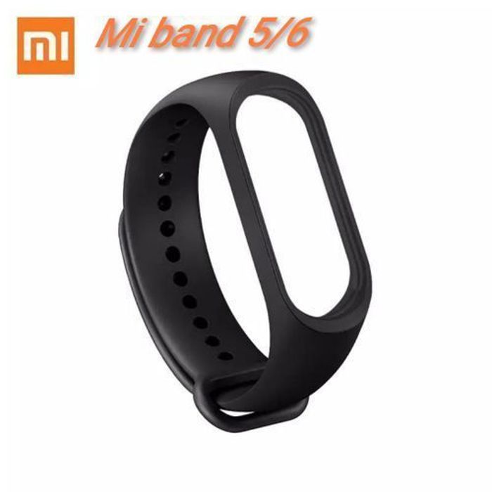 Bracelet de remplacement en silicone pour Mi band 5/6 Strap