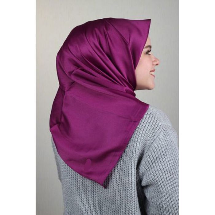 Elegant Satin Hijab foulard turquie