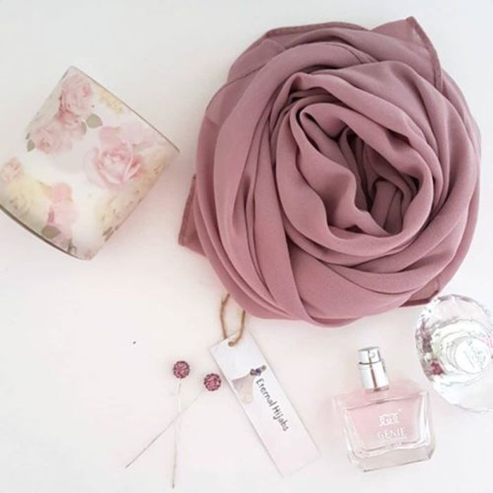 Crepe Chiffon Hijab chale