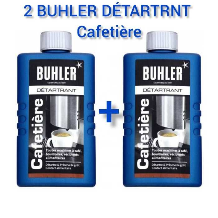 Buhler Détartrant Cafetière et bouilloire 375ml 2pcs