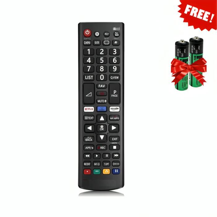 Telecommande Universelle,Remplacement pour LG  avec Boutons Amazon Netflix, Avec deux Piles Gratuit