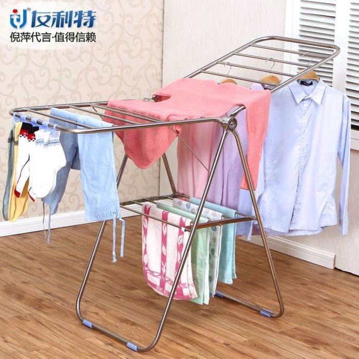 sèche à linge vétement meuble en inox
