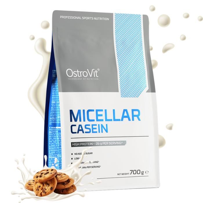 Micellar Casein 700 g Cookies & Cream - Protéine en Poudre Sans Sucre