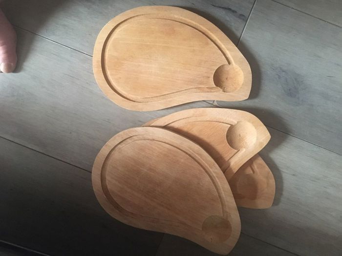Planche à découper - Non spécifié - Bois naturel - Compatible lave-vaisselle - Marron - Adulte