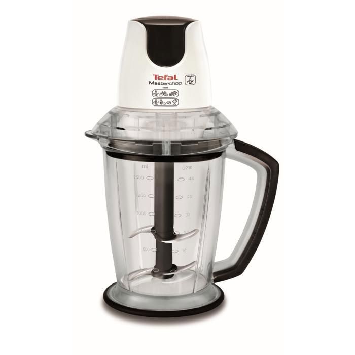 TEFAL - HACHOIR XXL MASTERCHOP 1,5L 3EN1 - 500W - MB470B30 