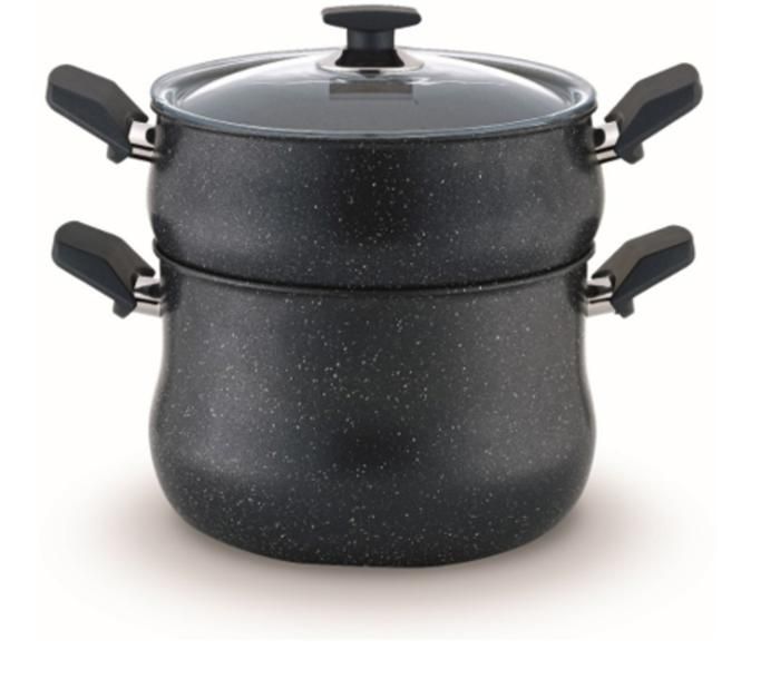 COUSCOUS POT GRANITE 8 L / 24-CM-VIVALDI