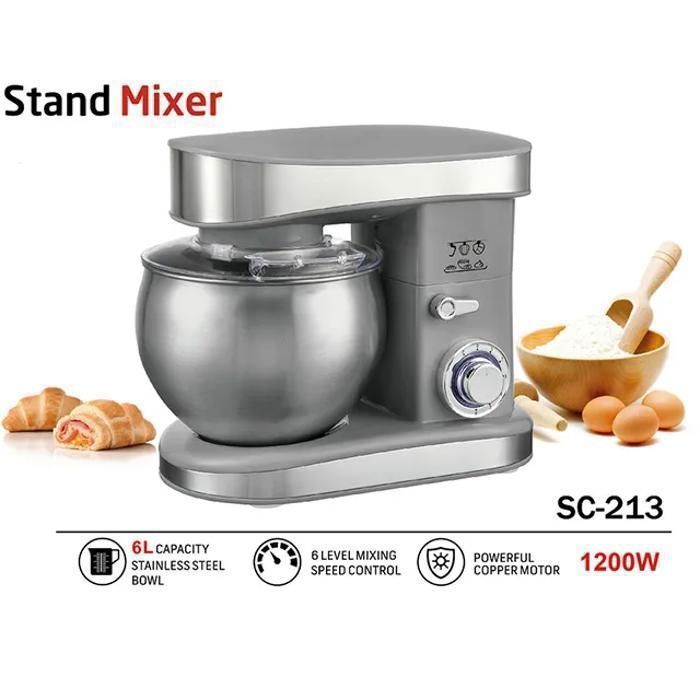 VENEZIA - Robot Pâtissier Batteurs Sur Socle - 6L - 1200W