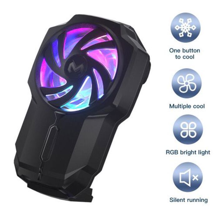 Ventilateur de refroidissement pour Téléphone Portable avec Lumière