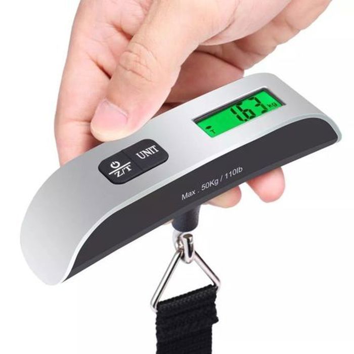 Balance numérique portative - GENERIC - 50kg - Précision 10g - Écran LCD rétroéclairé - Fonction tare