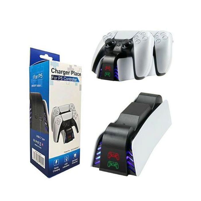 Chargeur Pour Manette PS5 Sans Fil compatible avec PlayStation 5