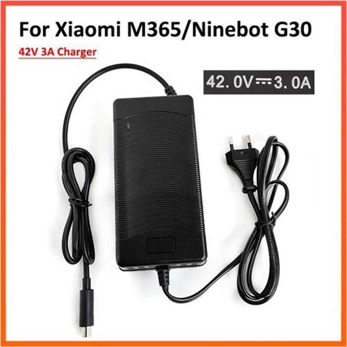 Chargeur Trottinette électrique Xiaomi M 365, 42V 3A Rapide Fast charge