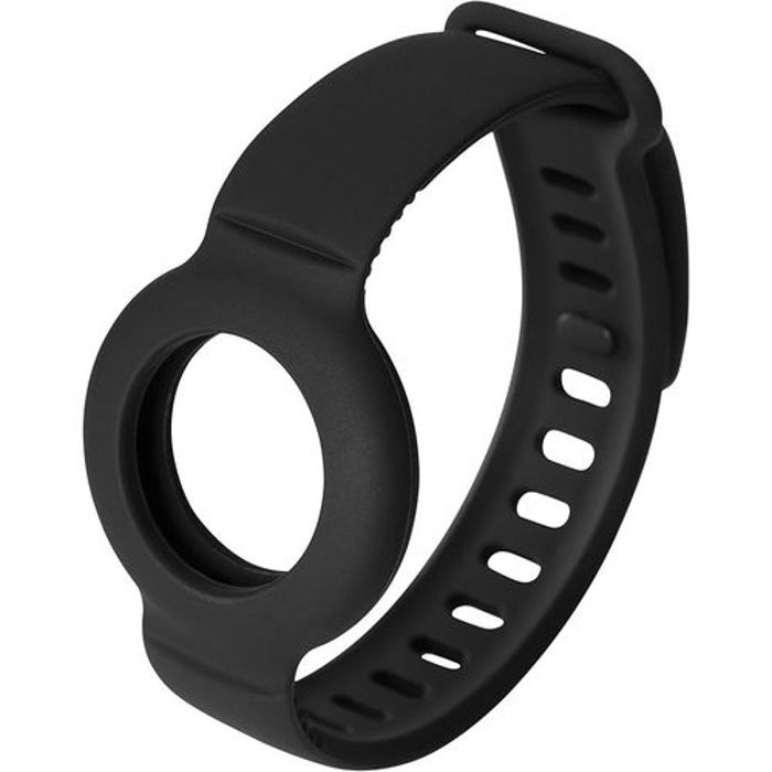 Bracelet Compatible pour AirTag  Apple, étui de protection en silicone