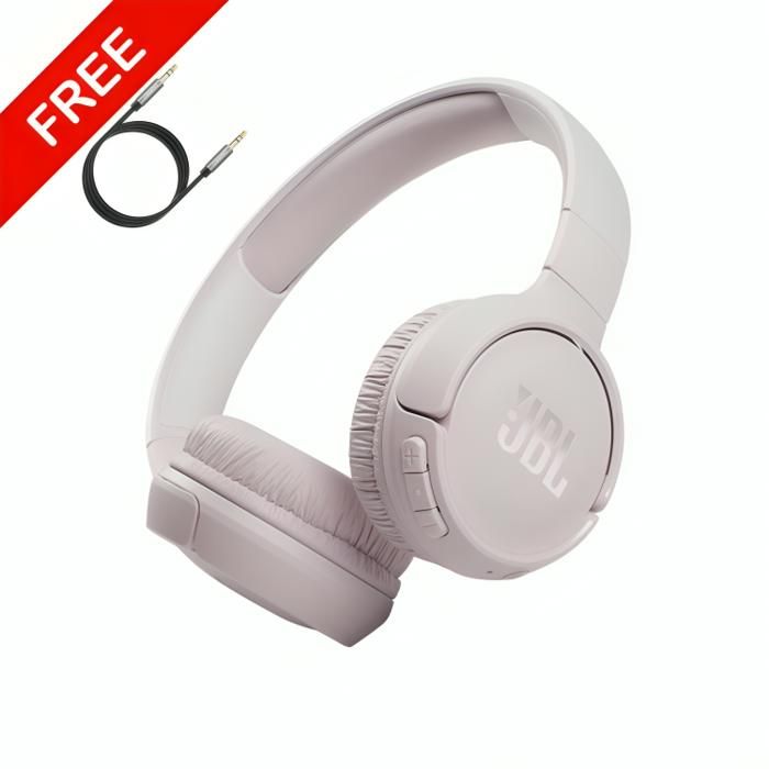Casque JBL TUNE 510BT Bluetooth ROSE Original + Cable auxiliar Gratuit