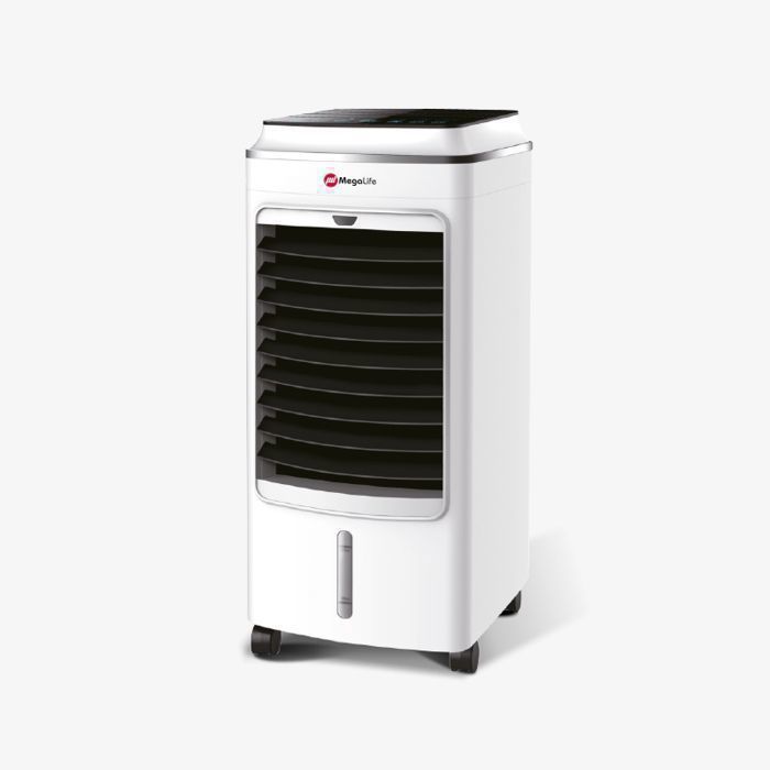 Rafraichisseur d’air - MegaLife - 75W - Mobile - Minuterie 12h - 60 dB