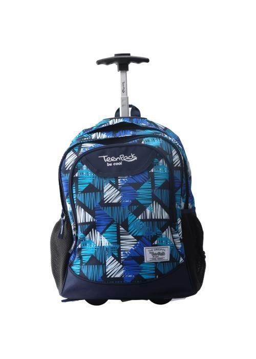 TROLLEY TEENPACK JUNIOR 43CM BLEU GARCON