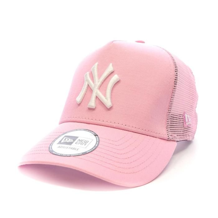 Casquette - New Era - League Essentials Trucker - Femme - Rose - Coton