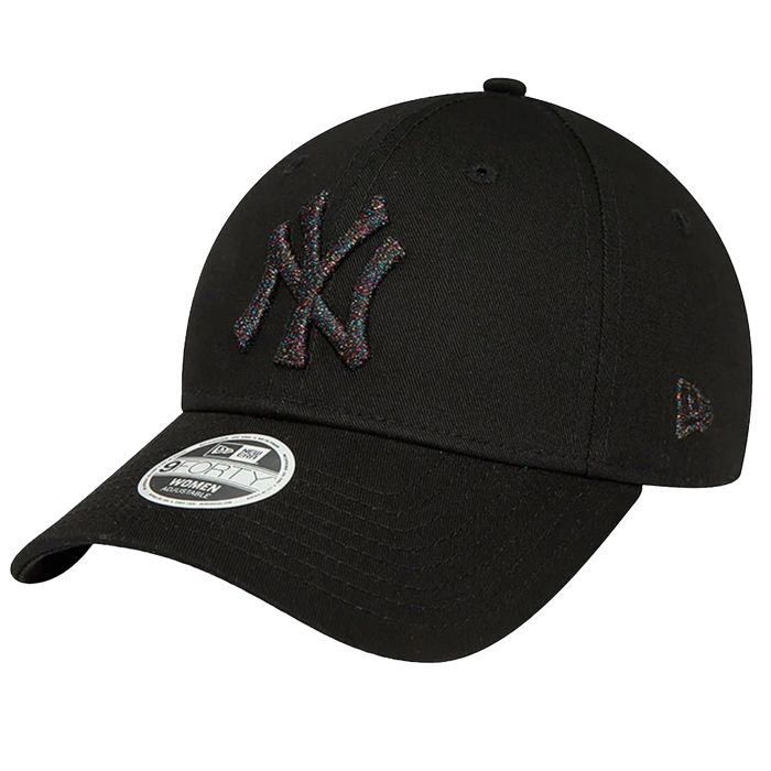 Casquette, Homme, Noir, New Era 9FORTY New York Yankees Metallic Logo Cap 60435260