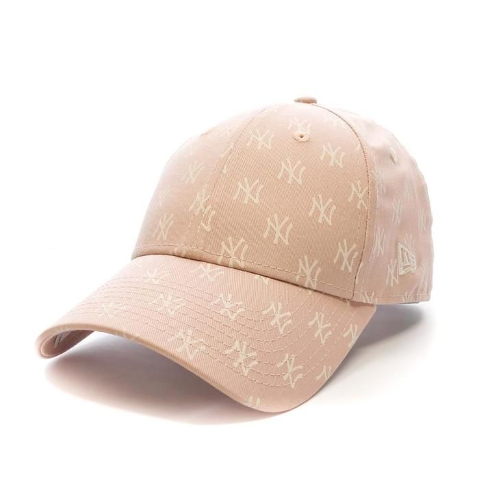 Casquette - New Era - Wmns Monogram 9FORTY - Rose - Taille OSFM - Polyester