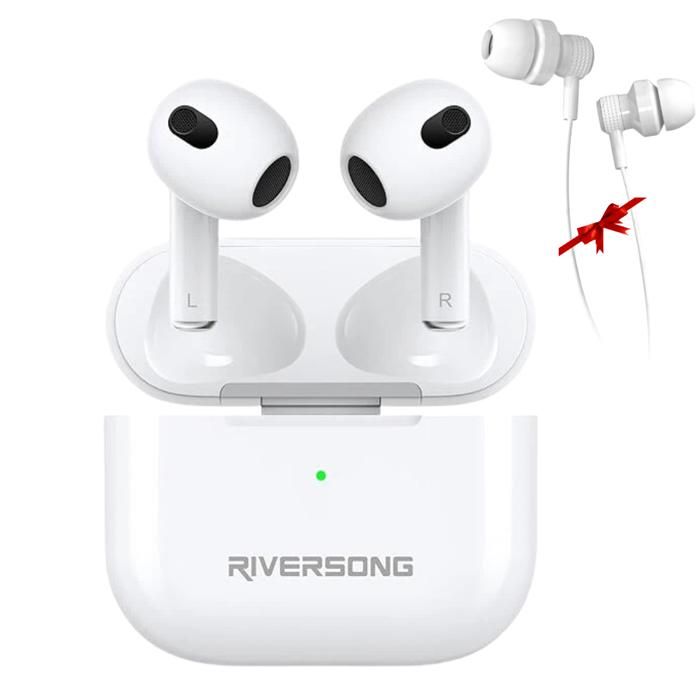 Ecouteur Riversong Airfly L3 TWS Earbuds + Écouteur Gratuit