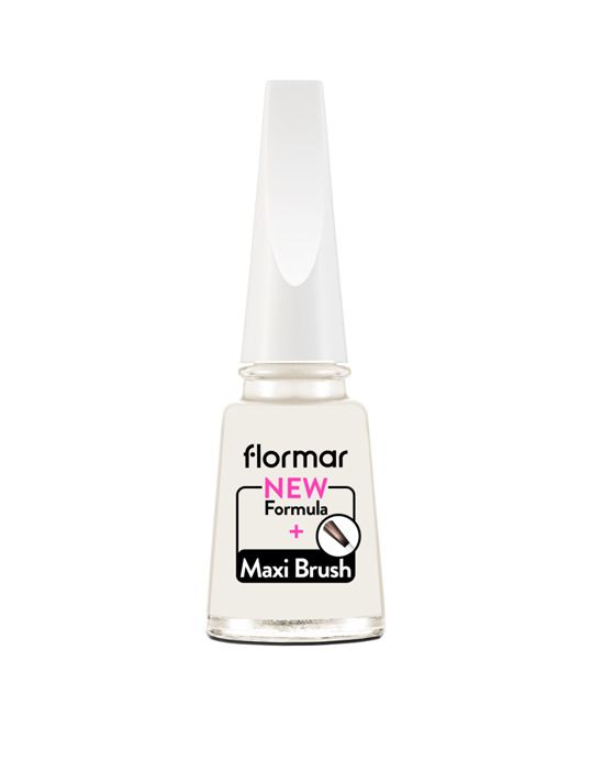 VERNIS À ONGLES FLORMAR - 227-MILK FOAM-BRIGHT