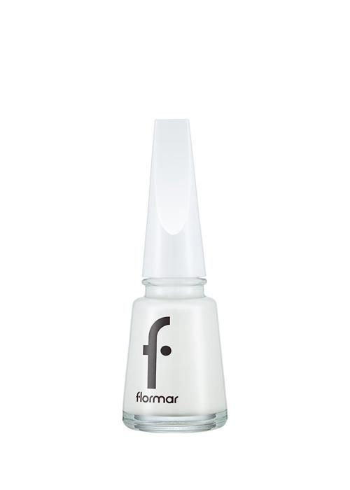 Vernis à Ongles - Flormar - 310 Snow White - Brillant - Longue Durée - Facile à Appliquer