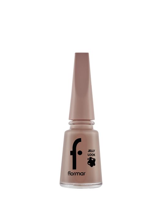 Vernis à Ongles - Flormar - Jelly Look - 31-Coffee with Milk - Effet Gel - Application Facile