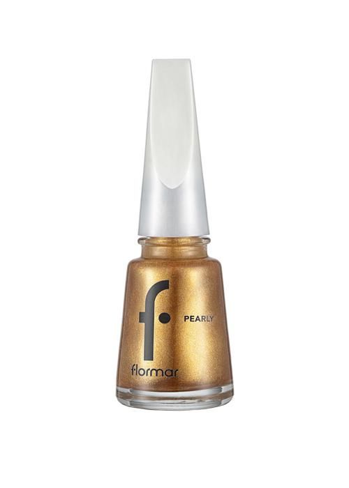 Vernis à Ongles - Flormar - 386-Golden Beauty - Nacré - Éclat Intense - Tenue Longue Durée