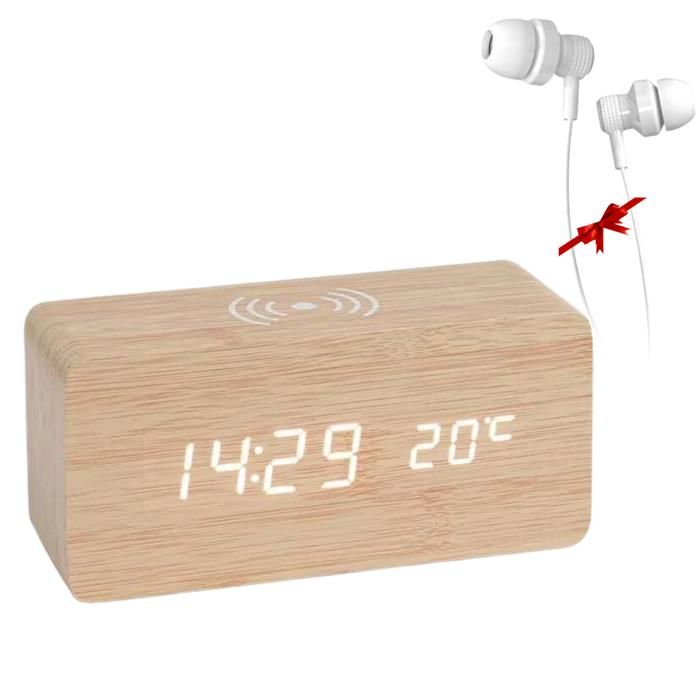 Montre intelligente VST-889 avec Thermomètre et Chargement Sans Fil + Écouteur Gratuit