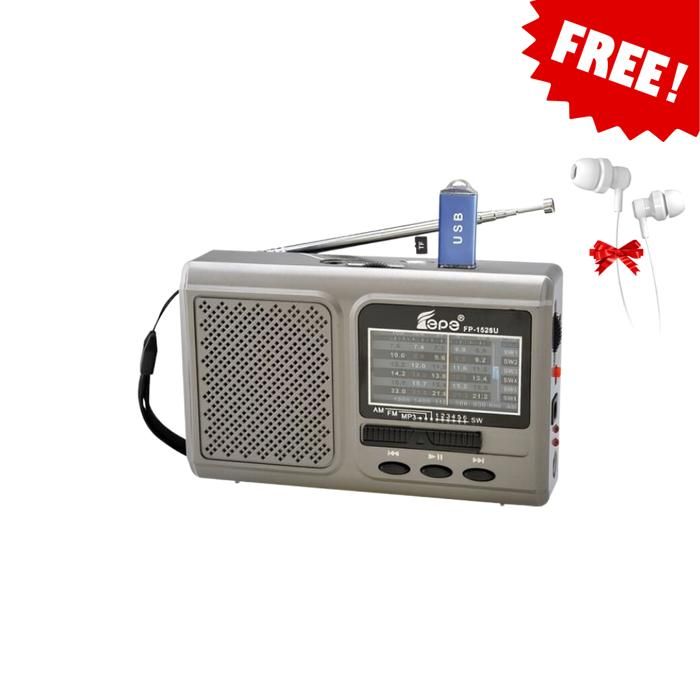 Radio FP-1526BT, Avec ecouteurs Gratuit