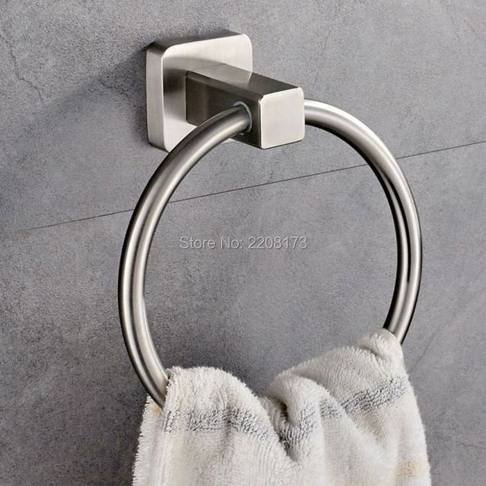 Porte-serviettes de bain en aluminuim ROND