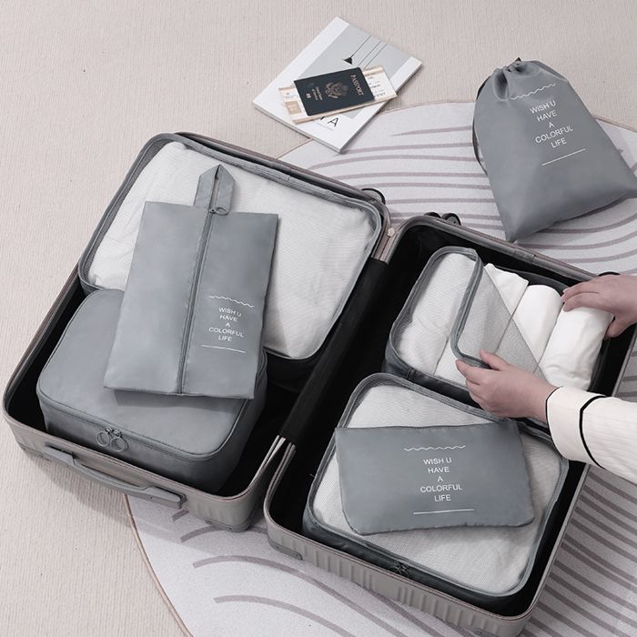 Travel Storage Bag Set for Clothes Luggage Packing Cube