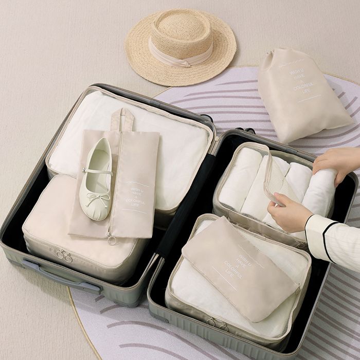 Travel Storage Bag Set for Clothes Luggage Packing Cube