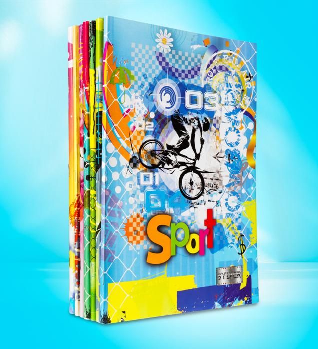 Cahier Piqué   Couverture 250 Grs-144PAGES