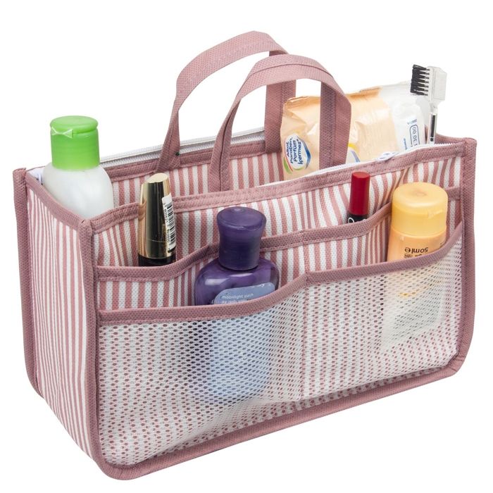 Organisateur de Sac à Main pour Femmes, Pochette Sac à Main Rangement Intérieur Pratique