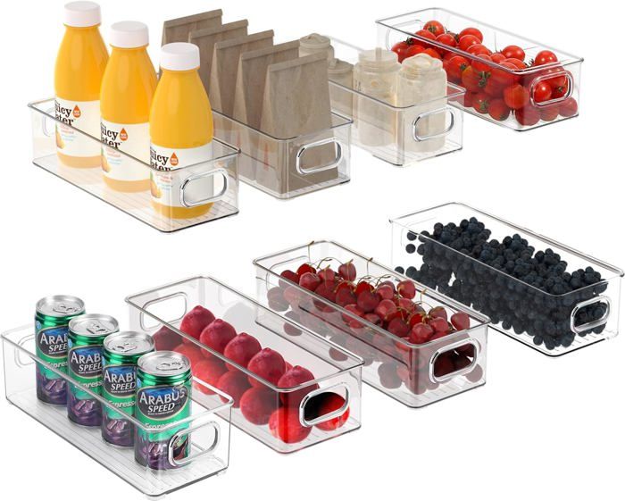 Organisateur de Rangement pour Réfrigérateur, Cuisine et Maison Grande Capacite 38 x 17 x 10 cm