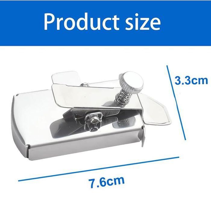 Guide de couture magnétique pour machine à coudre