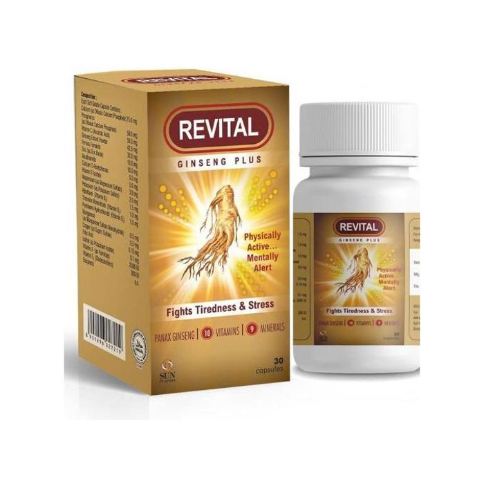 REVITAL GINSENG PLUS  /30CAPSULES