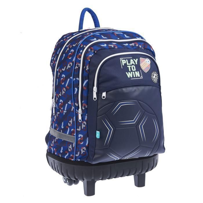 SAC A DOS TROLLEY 50CM BASE RIGIDE FOOT AUCHAN