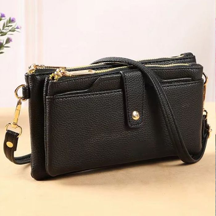 Sac à main pour femmes,petit sac à bandoulière Double fermeture
