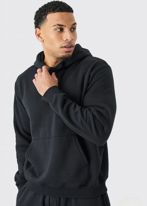 Sweatshirt à capuche - CAMARERO - Noir - Confortable - Mixte - Manches longues