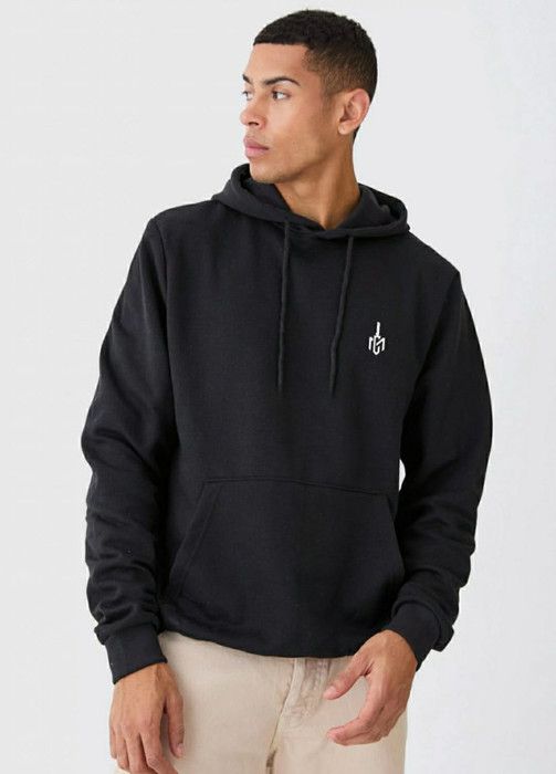Sweatshirt à capuche - CAMARERO - Noir - Confortable - Mixte - Manches longues