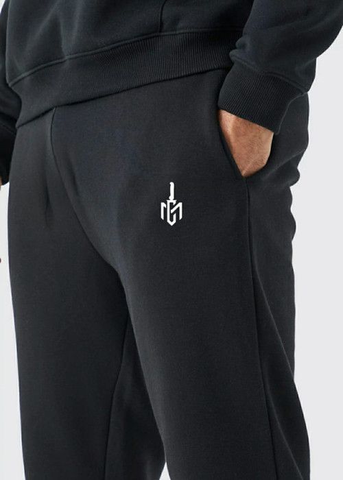 Pantalon Jogging Fitness Cornes Unisexe Noir Unisexe  nouvelle collections