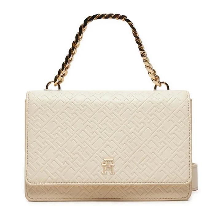 Sac Bandoulière Écru Femme Tommy Hilfiger Refined