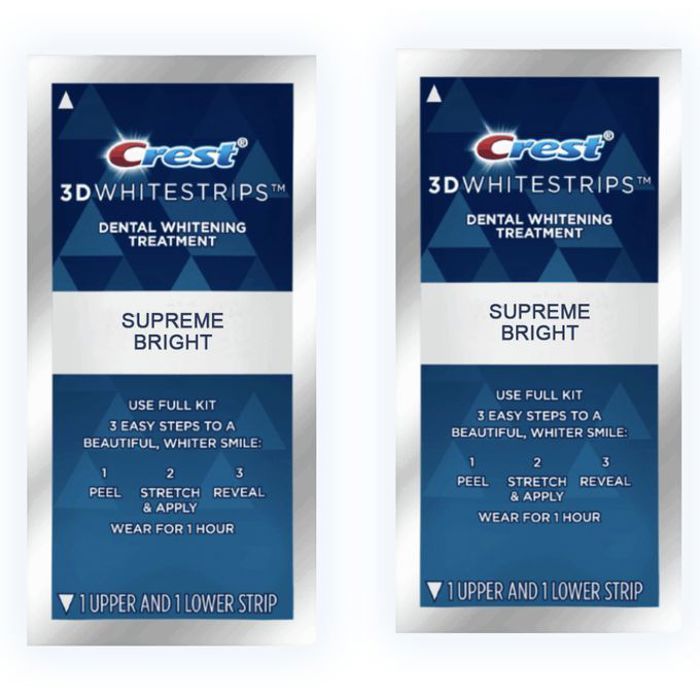 Crest 3D Whitestrips Supreme Bright, 2 traitements LEVEL 28