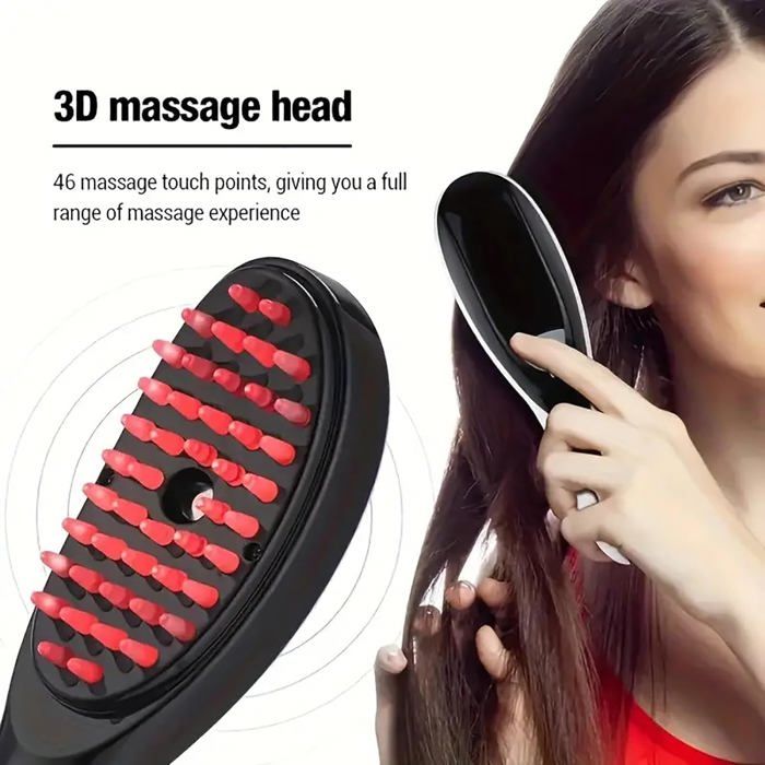 TheraBrush brosse de massage multifonction Lumieres Bleu et Rouge Avec Diffuseur d'huiles essentielles